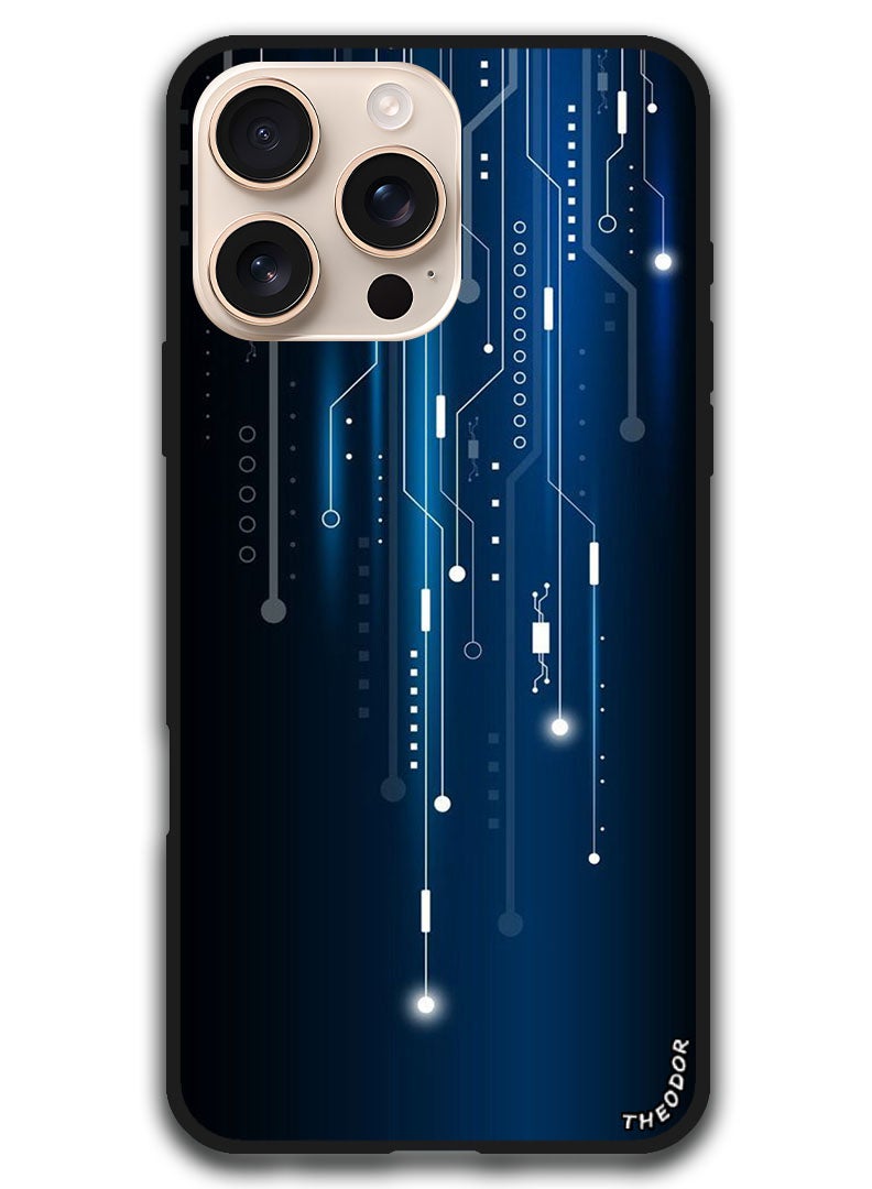 Theodor Protective Case Anti Scratch Shock Proof Bumper Cover For iPhone 16 Pro Max (6.9)-inch Abstract 7 - Image 1