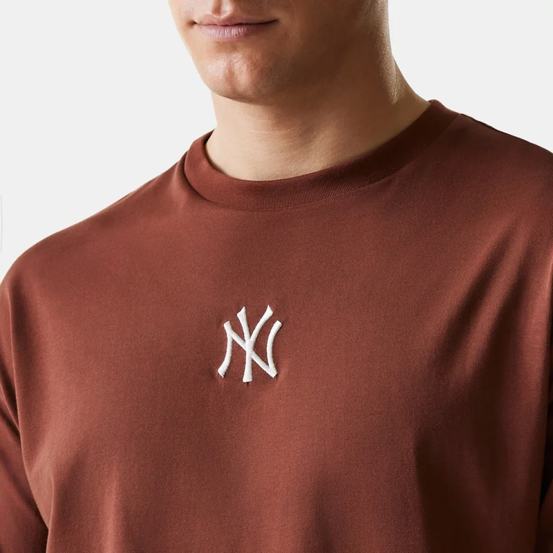 NEW ERA Brown Men's MLB New York Yankees T-Shirt for Men | Best Price UAE