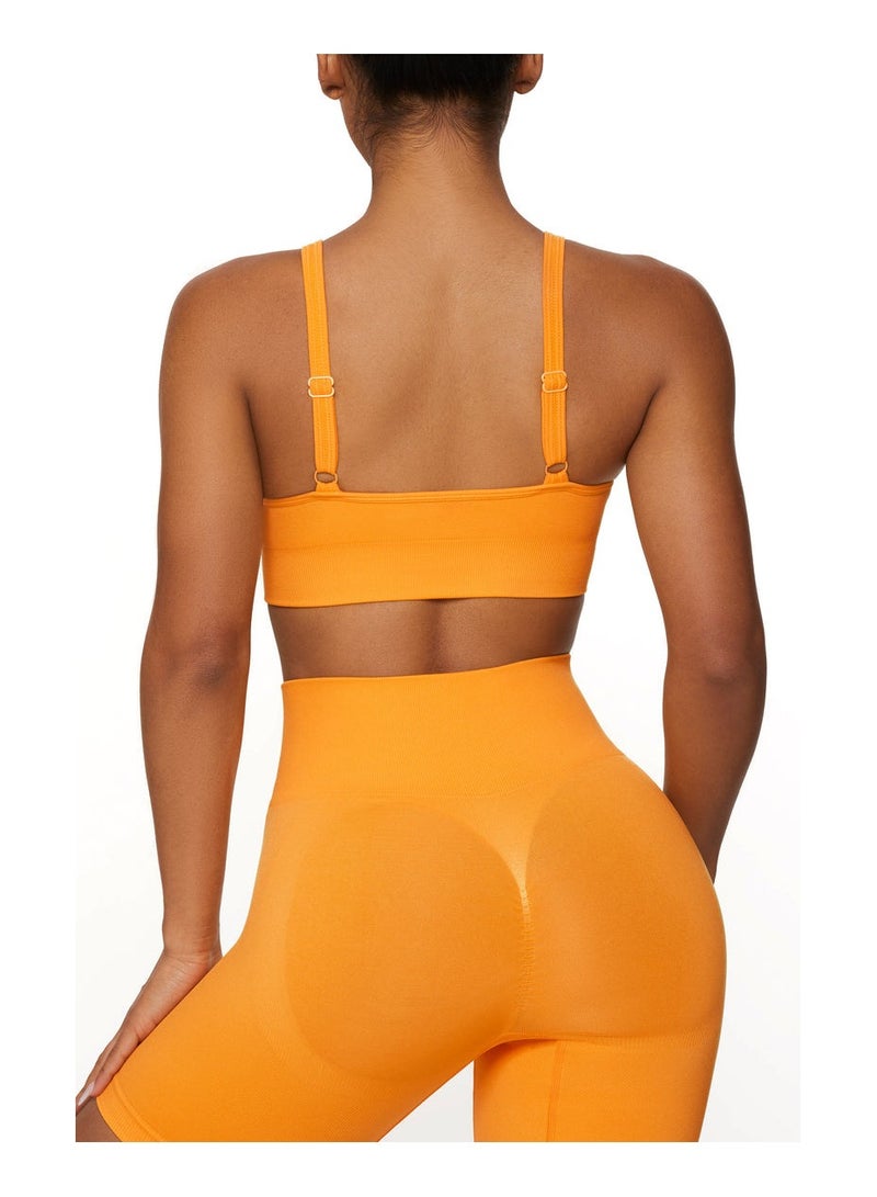 Women's Yoga Fitness Sports Bra and Pants Set  - Image 2
