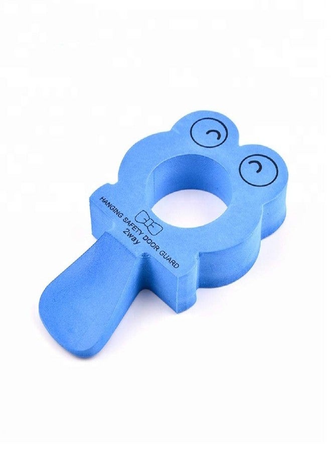 Lukzer (1PC) 2 in 1 Finger Pinch Door Guard Foam for Kids Safety with Door Stopper Baby Security Prevent Swelling Kids Sturdy Thick Ant Slip (Random Color) CH-209 - Image 4