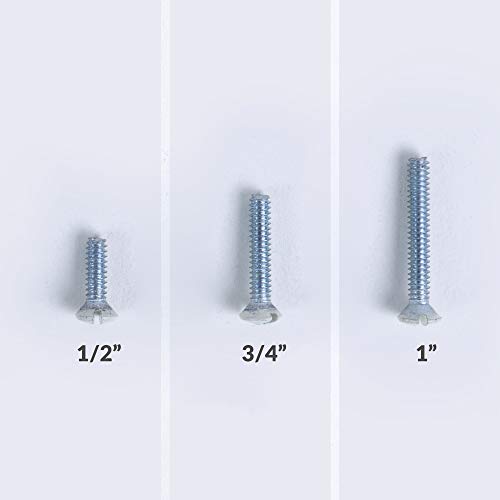 Adamax APS-9 6/32-Inch Slotted Wall Plate Screws,Assorted - Image 4