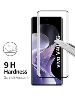 Vivo V40 5G Screen Protector,3D Curved Edge 9H Hardness High Definition Clear Scratch Resistant Bubble Free Anti-Fingerprints,Easy Installation - pzsku/ZD011881323B89AFD4B5CZ/45/_/1733712050/6f4ae65f-585b-44ca-abe5-330accc4836f