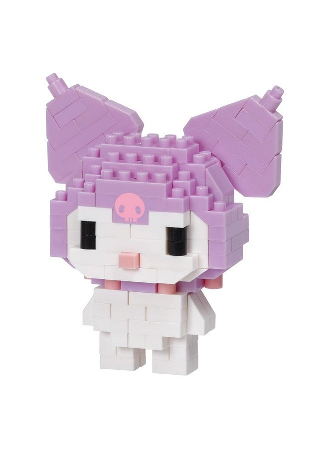 Nanoblock nanoblock - Sanrio - Kuromi, Character Collection Series Building Kit 
