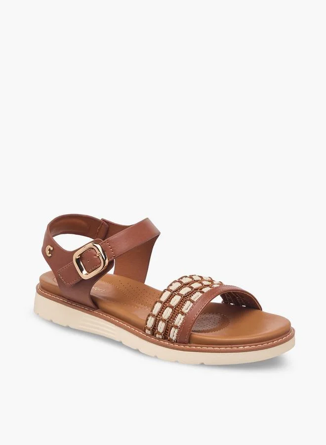 لو كونفورت Women Buckle Closure Sandals