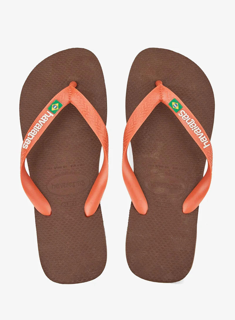 Brasil Logo Flip Flops