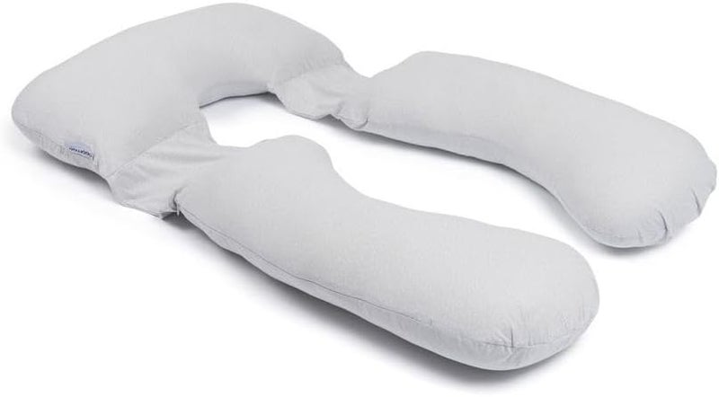 Doomoo Maxxy Pregnancy Pillow – Multi-Functional Maternity Support Cushion, Little Dots Grey - Image 1