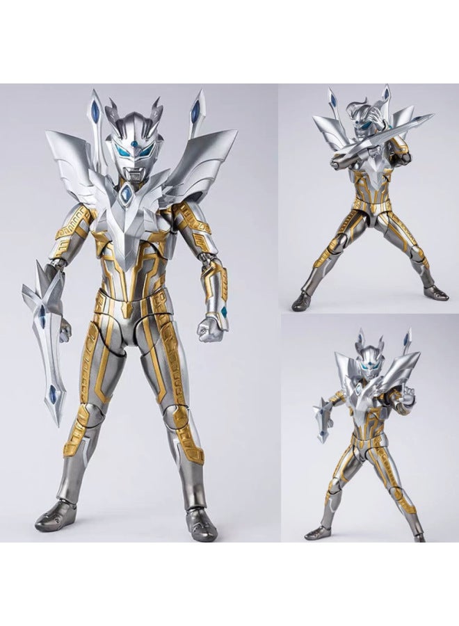 Shining Toys Super Action Figure Model Boys Children's Day-Color:538 Ultimate Shining Sero 15cm Multi-joint Super Movable - Image 2