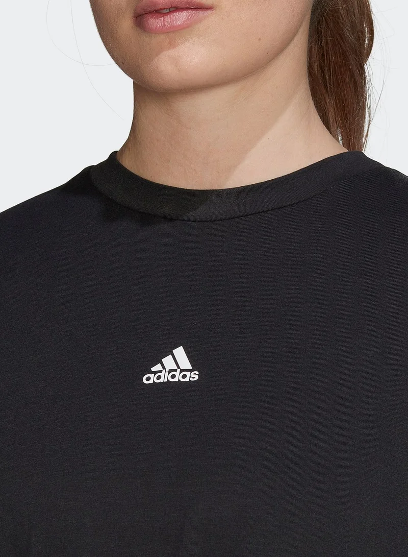 adidas تيشيرت هايجلم مزين بشعار الماركة