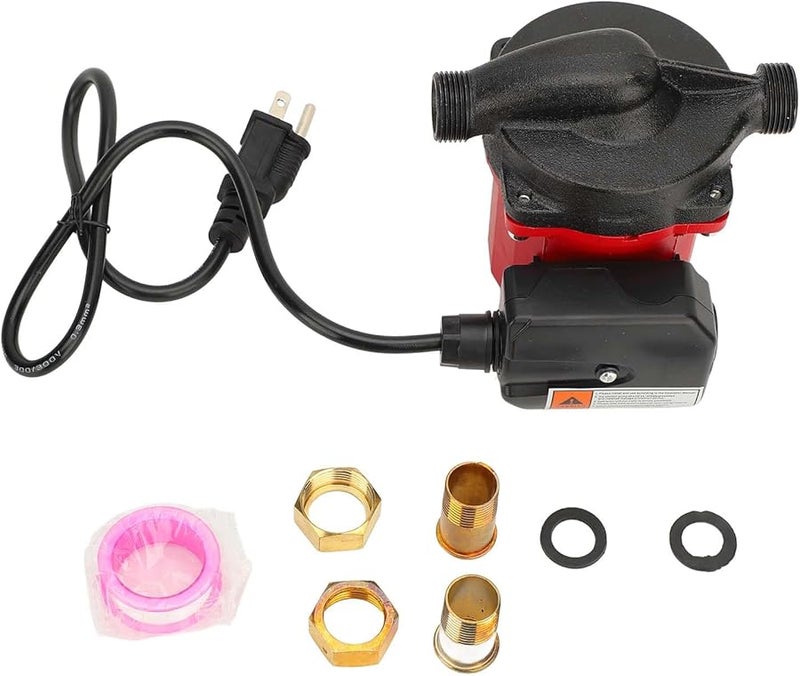 Stainless Steel Hot Water Recirculating Pump Low Noise 3 Speed Household Circulation Heater - Image 1