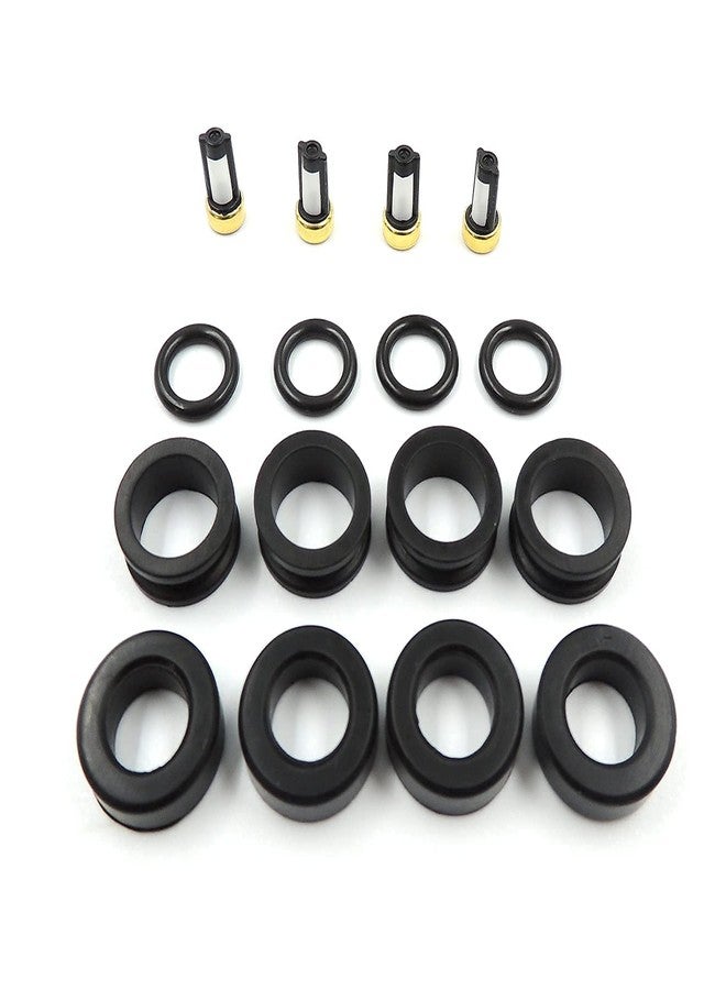 HiSport Fuel Injector Service Repair Kit Orings Filters compatible with Suzuki Chevrolet TOYOTA Mazda - Image 1