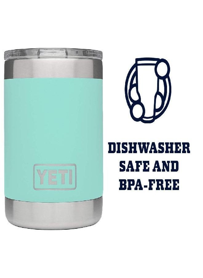 YETI Rambler 10 Oz Lowball, Vacuum Insulated, Stainless Steel With Magslider Lid, Seafoam  - Image 3