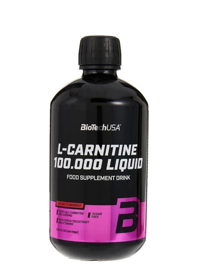 BioTechUSA Lcarnitine 100000 Liquid Cherry 500 Ml