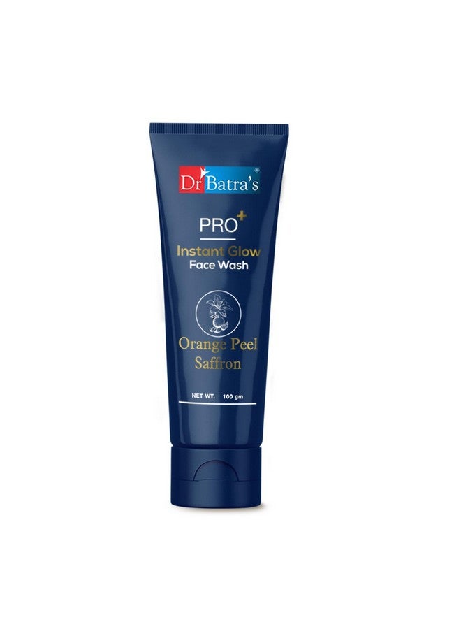 Dr Batra's Pro+ Instant Glow Face Wash. Rejuvenates Skin Protects Against Impuritiesenhances Natural Glow Sulphatefree Siliconefree Soapfree For Men And Women100 G. - Image 1
