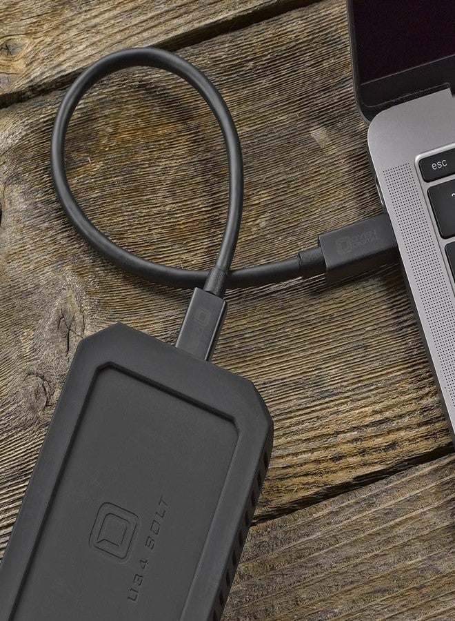 Oyen Digital كابل Oyen الرقمي USB-C USB4 (40Gbps)، 1 قدم (0.3 متر)، فيديو 8K، شحن 240 واط - Image 4