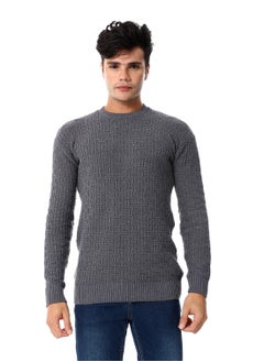 Caesar Wool Mens Pullover With Multi Design  - Image 1