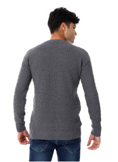 Caesar Wool Mens Pullover With Multi Design  - Image 4