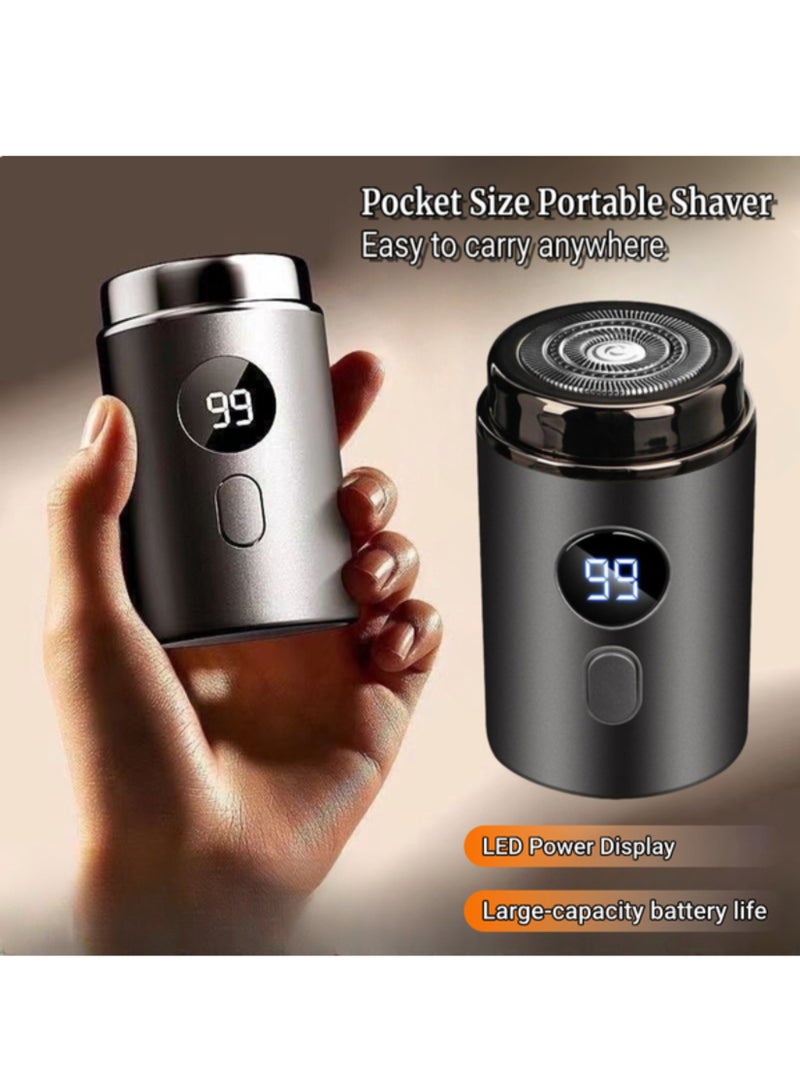 Professional Electric Shaver – Portable Grooming Razor with Sharp Blades, Low Noise & Travel Lock Function - Image 2