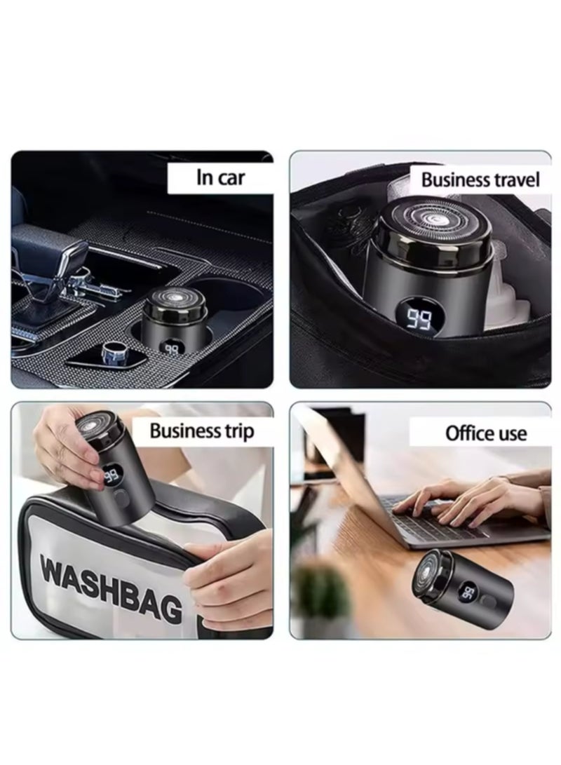 Professional Electric Shaver – Portable Grooming Razor with Sharp Blades, Low Noise & Travel Lock Function - Image 5