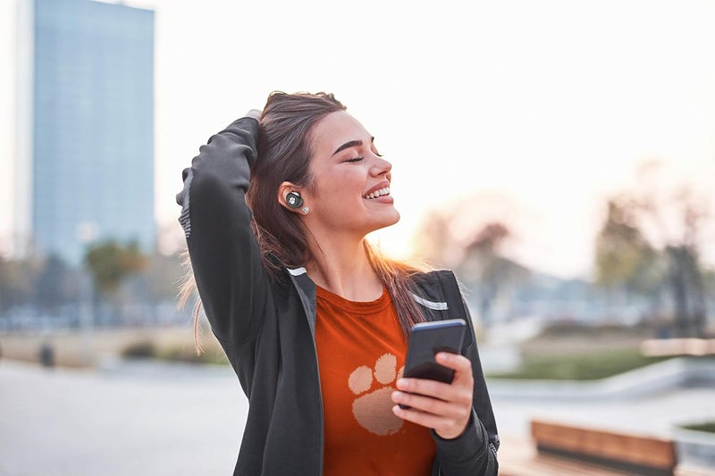 SOAR NCAA Clemson Tigers True Wireless Earbuds, Team Color - Image 3