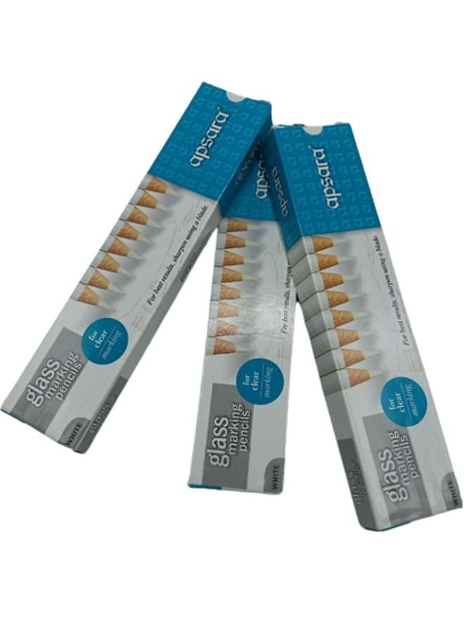 Apsara 30 Pieces Apsara Glass Marking Wax Based Pencils - Image 1