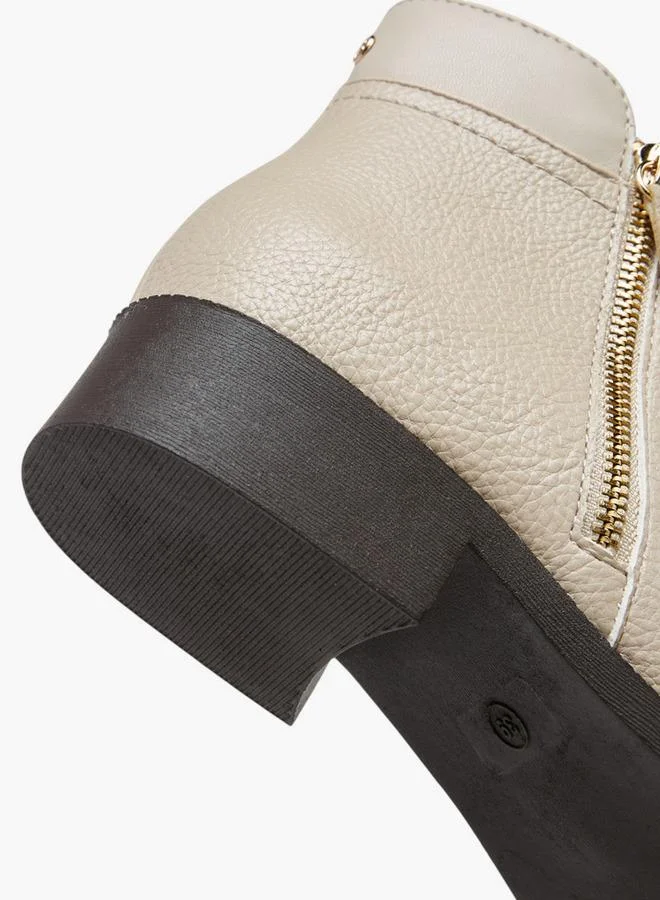 فلورا بيلا من شو إكسبرس جزمة كاحل صلبة بسحاب