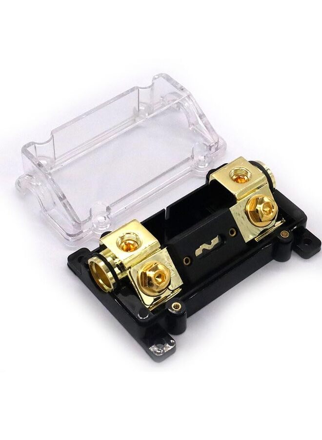 0/2/4 Gauge AWG in-Line ANL Fuse Holder with 250 Amp Fuse | Inline Fuse Holder - No Wire Terminals Needed | 250 Amp Fuse Block, Fuse Box, Automotive 4, 2, 0 Gauge Fuse Block - Image 4