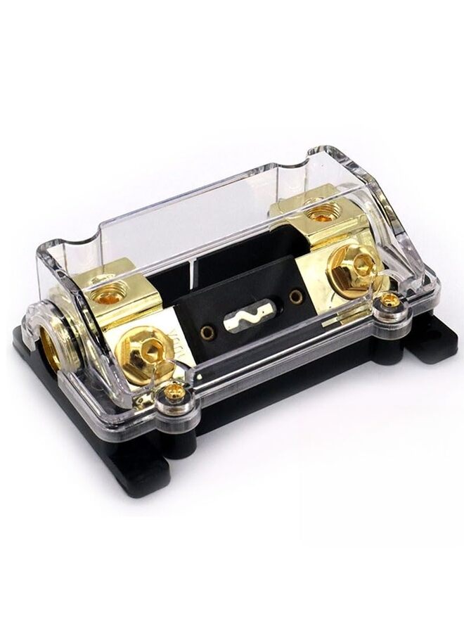 0/2/4 Gauge AWG in-Line ANL Fuse Holder with 250 Amp Fuse | Inline Fuse Holder - No Wire Terminals Needed | 250 Amp Fuse Block, Fuse Box, Automotive 4, 2, 0 Gauge Fuse Block - Image 1