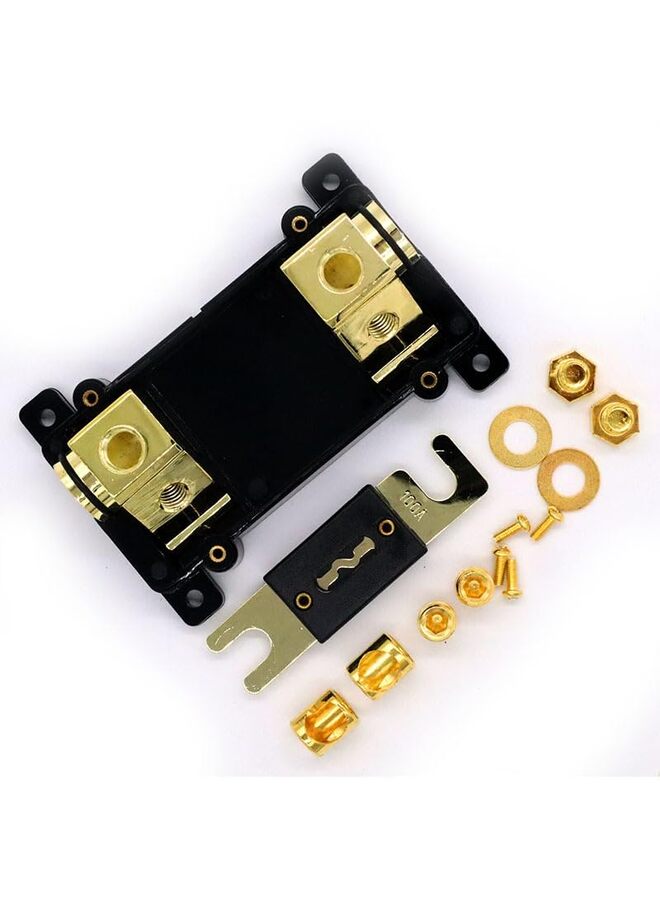 0/2/4 Gauge AWG in-Line ANL Fuse Holder with 250 Amp Fuse | Inline Fuse Holder - No Wire Terminals Needed | 250 Amp Fuse Block, Fuse Box, Automotive 4, 2, 0 Gauge Fuse Block - Image 2