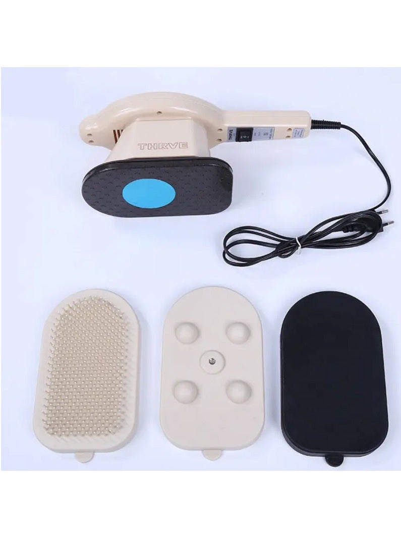 THRIVE مُدَلِّك ثرايف 717 20 واط القوي لتخفيف آلام الظهر والرقبة مع 3 أدوات استبدال - Image 1