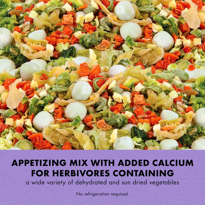 Zilla Reptile Food Munchies Vegetable Mix With Calcium, 4-Ounce - Image 2