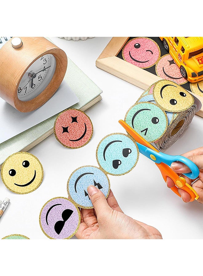 MXN 10M Happy Face Waterproof Classroom Borders, Colorful Smile Bulletin Border Chalkboard Decoration - Image 4