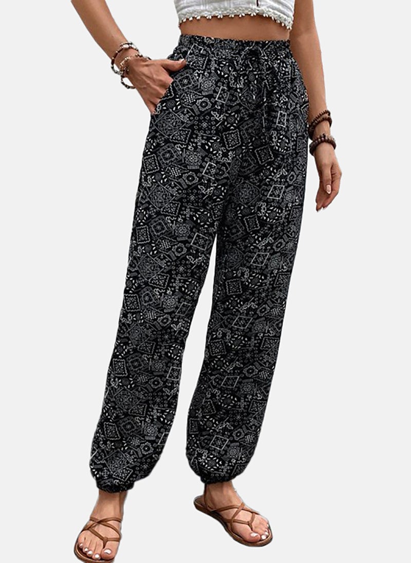 يونيكي Women Mid-Rise Trousers - Image 1