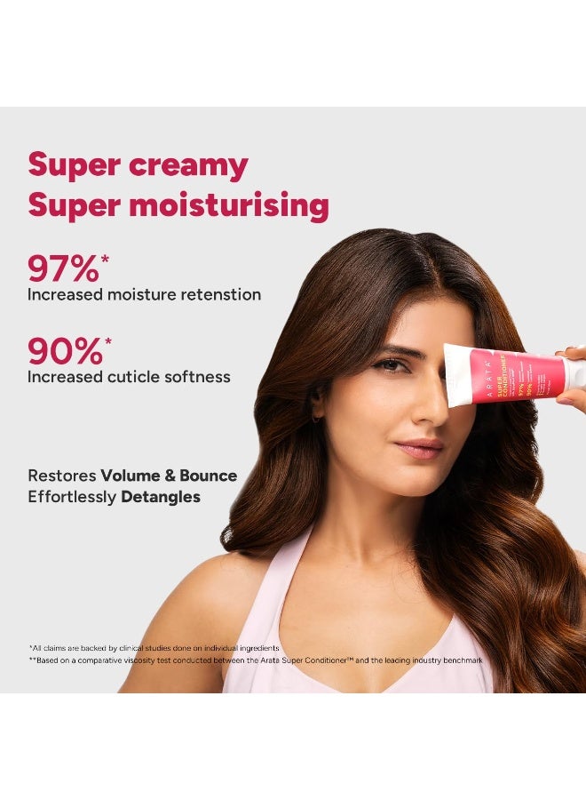 ARATA Super Conditioner For Frizzy Hair 200ML - Image 2
