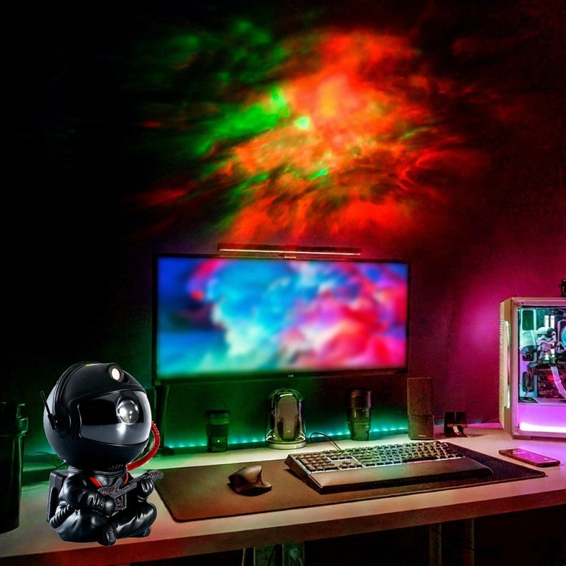 Projector Light: 125*86*76mm Compact Lightweight Design - Premium ABS Material Durable Long-Lasting Performance USB-Powered Energy-Efficient Lighting for Home Workspace Global Use - Image 5