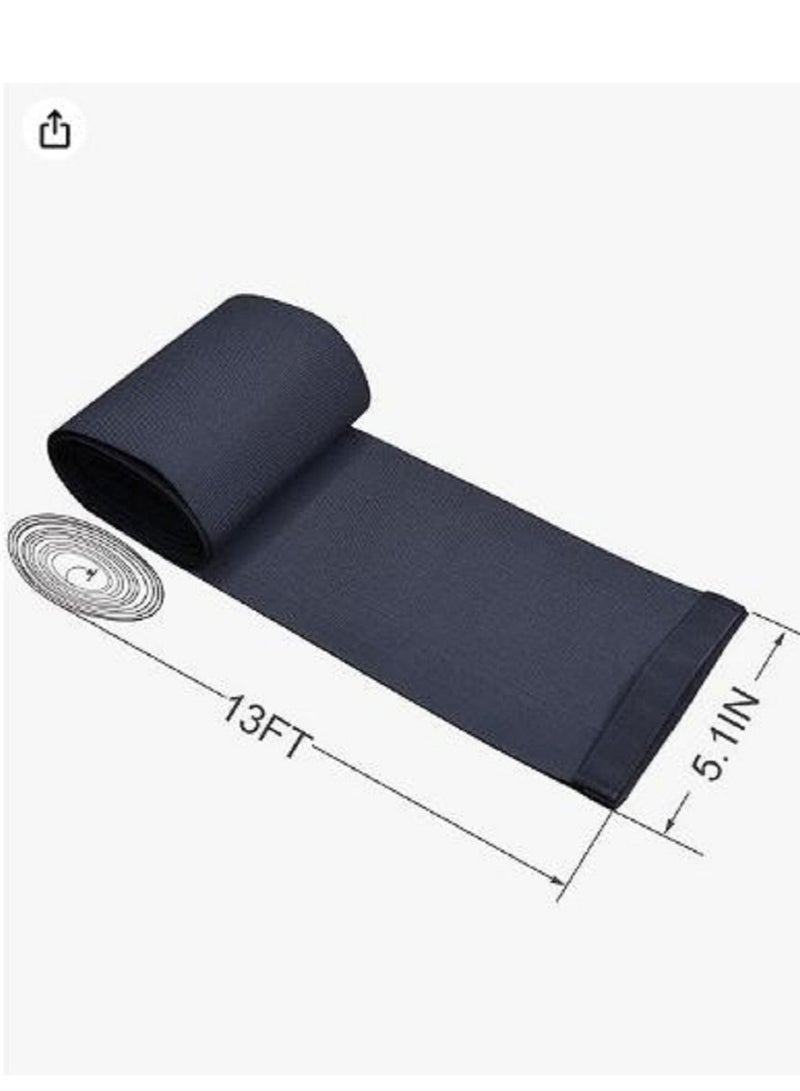 Light and breathable lower back and waist support | Lumbar support corset | Posture treatment and pain relief | Abdominal Belt for Waist Trimmer | Adjustable Workout Fit | For women and men - black - Image 5