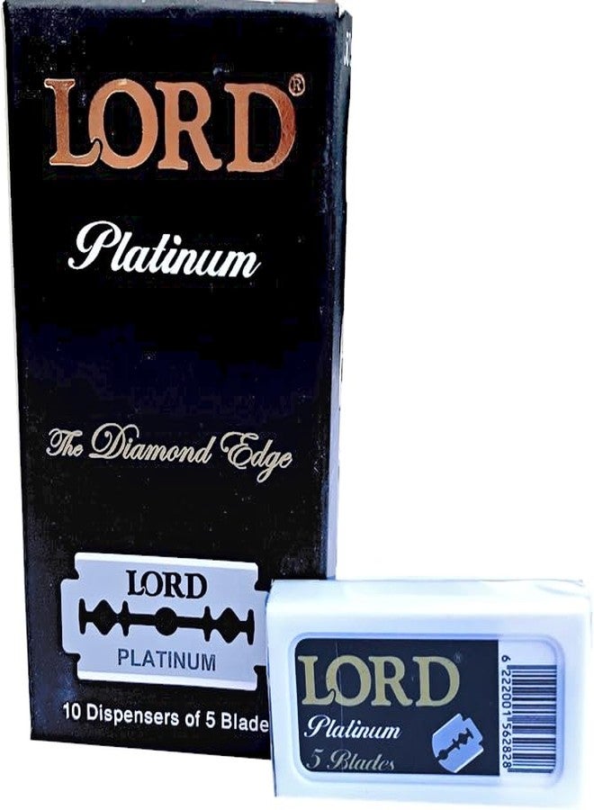 Lord 50 New Lord Platinum Double Edge Razor Blades - Image 3