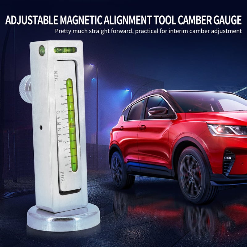 KIPA Adjustable Gauge Tool Camber Castor Strut Wheel Alignment Tool for Truck Car RV Tire Repair, New Top Strong Absorb, Ingenious Design, Practical - Image 2