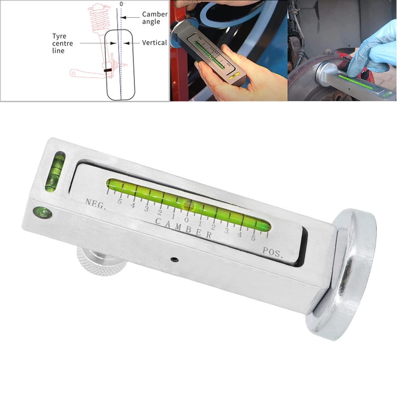 KIPA Adjustable Gauge Tool Camber Castor Strut Wheel Alignment Tool for Truck Car RV Tire Repair, New Top Strong Absorb, Ingenious Design, Practical - Image 1