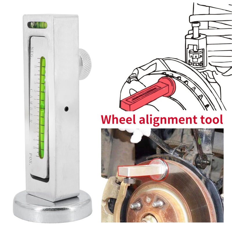 KIPA Adjustable Gauge Tool Camber Castor Strut Wheel Alignment Tool for Truck Car RV Tire Repair, New Top Strong Absorb, Ingenious Design, Practical - Image 3