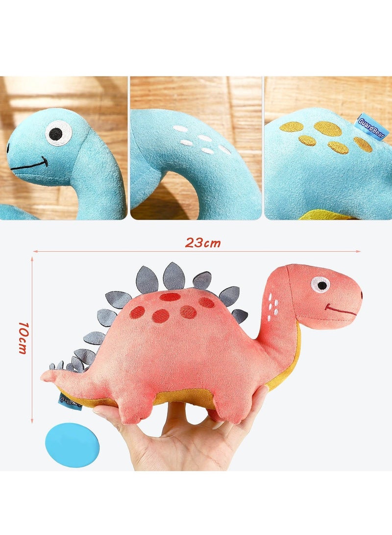 Dinosaur Stuffed Animal, Small Dino Plush Toy and Egg Bag Set, Stuffed Dinosaur, Cute Stuffed Animals Plush Toys, Soft Dinosaur Stuff Animals for Birthday Dinosaur Themed Party Decorations - Image 2