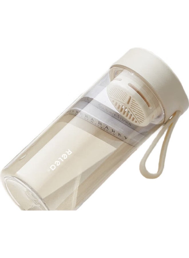 RELEA Water Bottle, Summer Tritan Plastic Cup, Sports Water Bottle For Men And Women, Portable Cup For Children, Student Handheld Cup, Compact - Image 3