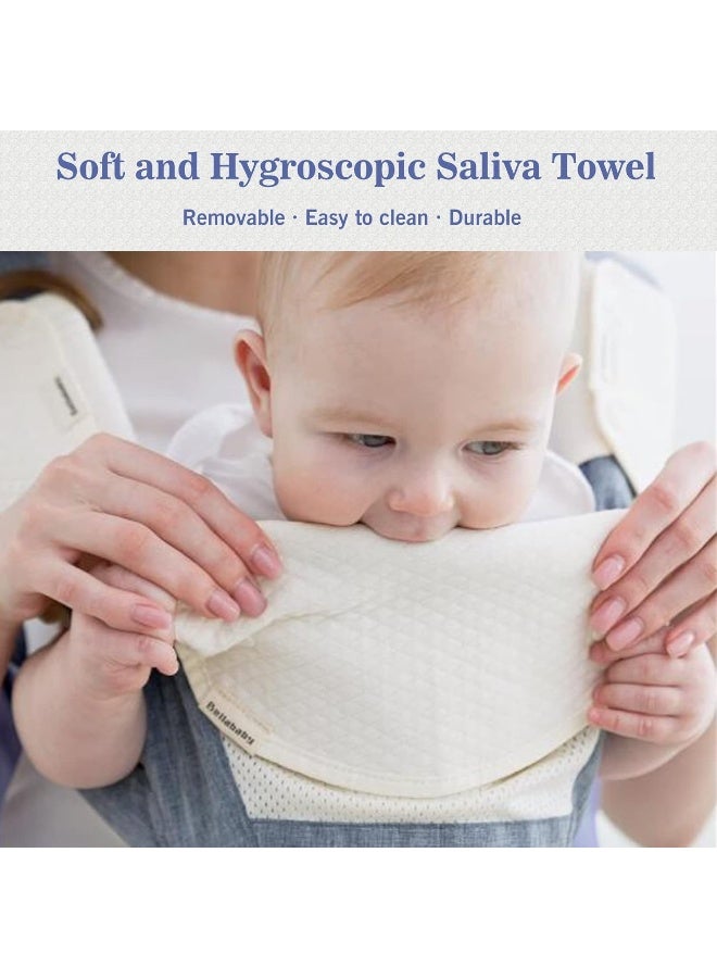 Bellababy Baby Carrier, Multifunction Baby Carrier Hip Seat (Ergonomic M Position) - Image 4