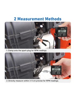 Tachometer for Small Engines, Digital Tachometer with Clip Reset Function, Inductive Hour Meter for 2 Stroke and 4 Stroke, Waterproof Tachometer for Cropper Generator Lawn Mower RV ATV - pzsku/ZD01332EF1643E283A625Z/45/_/1718162273/2235d354-ffa1-4f11-984f-f6c323eb9022