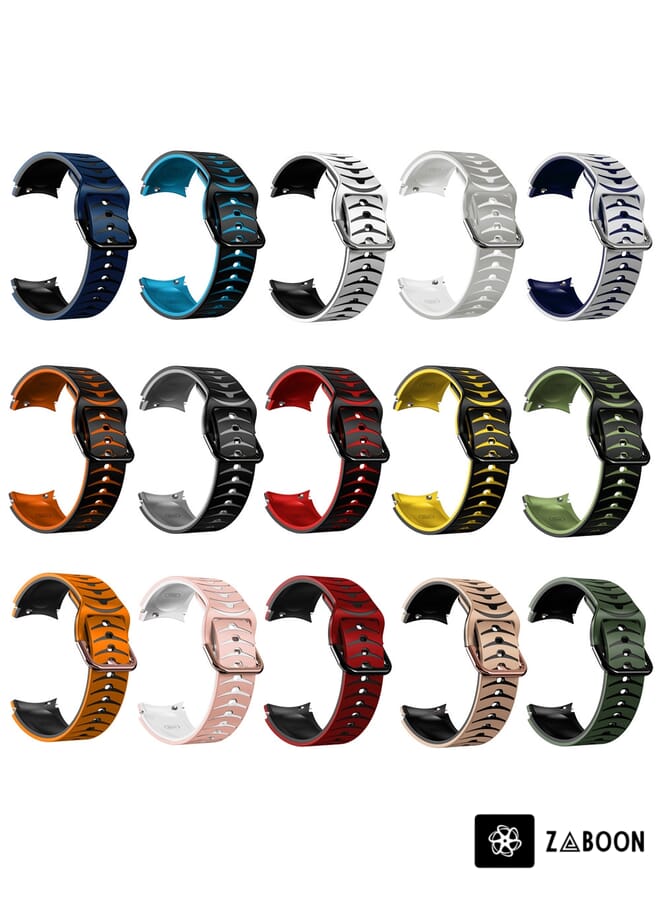 Zaboon سوار ساعة سامسونج جالاكسي ووتش 5 برو 45 مم بتصميم منحني من السيليكون - Image 3