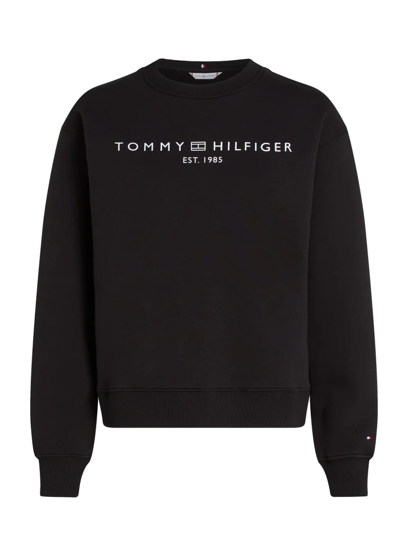 TOMMY HILFIGER Crew Neck Logo Sweatshirt