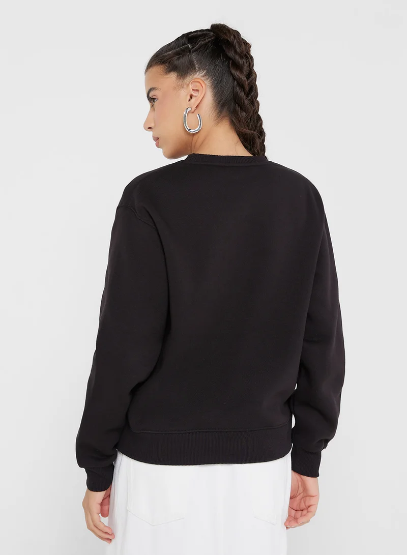 TOMMY HILFIGER Crew Neck Logo Sweatshirt