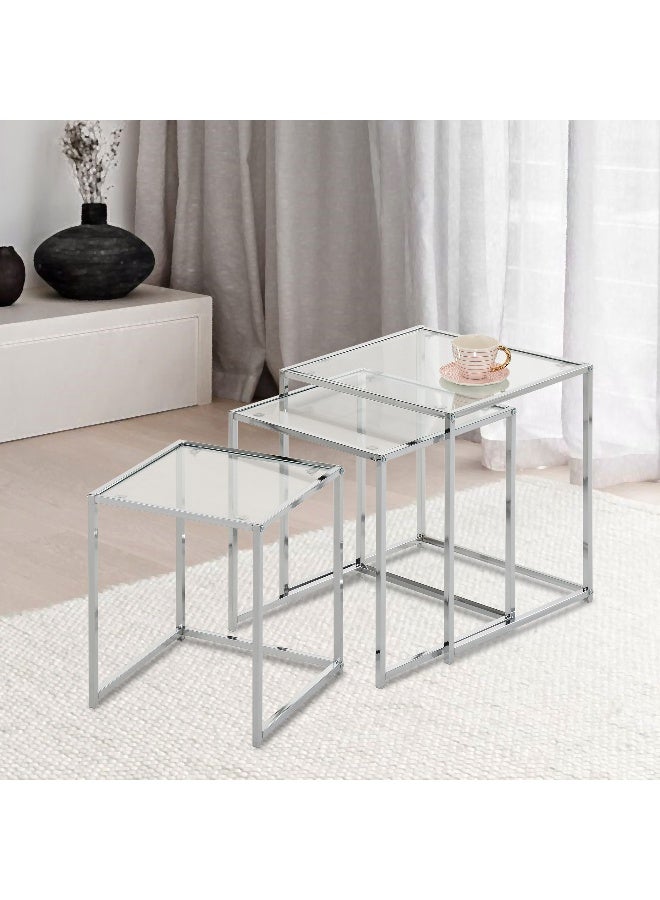 Home Box Josephine Nest of Tables - Set of 3  - Image 1