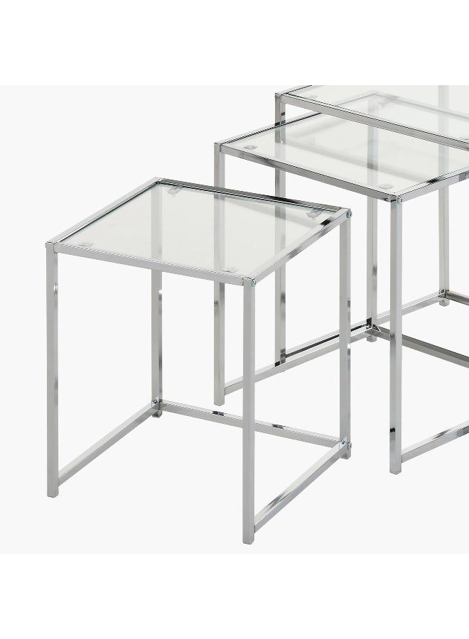Home Box Josephine Nest of Tables - Set of 3  - Image 5