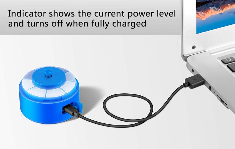 VOLTRX Premium Electric Protein Shaker Bottle, Made with Tritan - BPA Free - 24 oz Vortex Portable Mixer Cup/USB Rechargeable Shaker Cups for Protein Shakes - Image 5