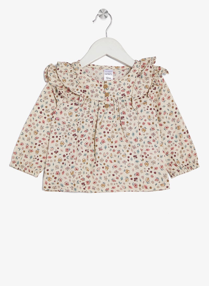 كارترز طقم ملابس علوية وبنطلون للأطفال الرضع - Image 2